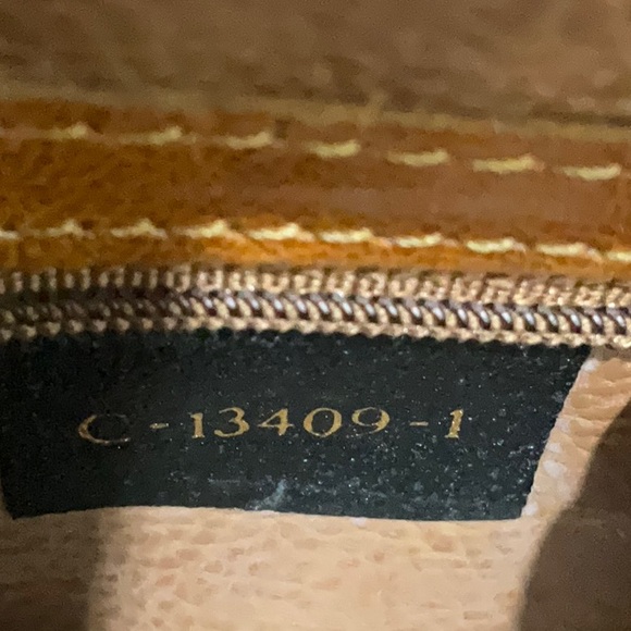 ❌Sold❌Vintage Fendi Brown Woven Leather Small Crossbody Bag - Picture 15 of 16